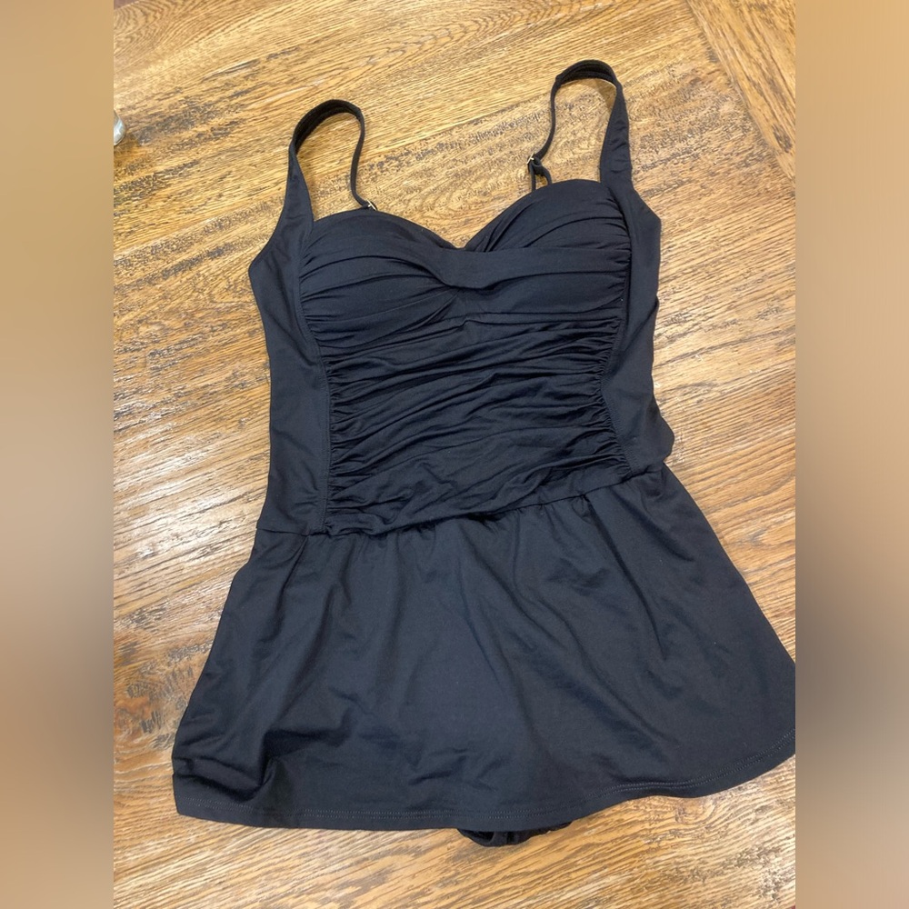 La Blanca Island Goddess One Piece Skirted Swimsuit
